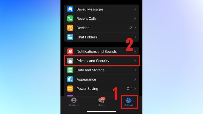 Cách lấy lại mật khẩu xác minh hai bước trên Telegram