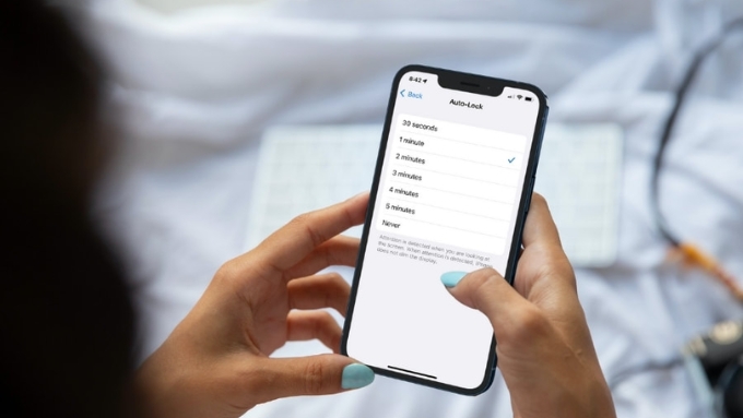 Do cài đặt thời gian chờ tắt màn hình