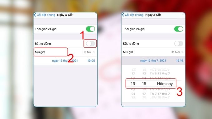 khắc phục lịch trên iPhone bị lỗi bằng cài đặt ngày và giờ