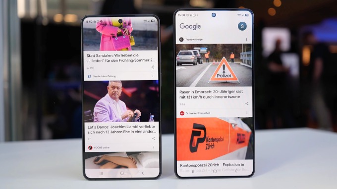 So sánh Samsung Galaxy S26 Ultra và Galaxy S26 Plus về màn hình