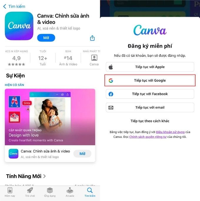 Cách tạo thiệp chúc Tết bằng điện thoại với Canva chi tiết