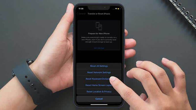 Reset iPhone 15 cũ là gì?