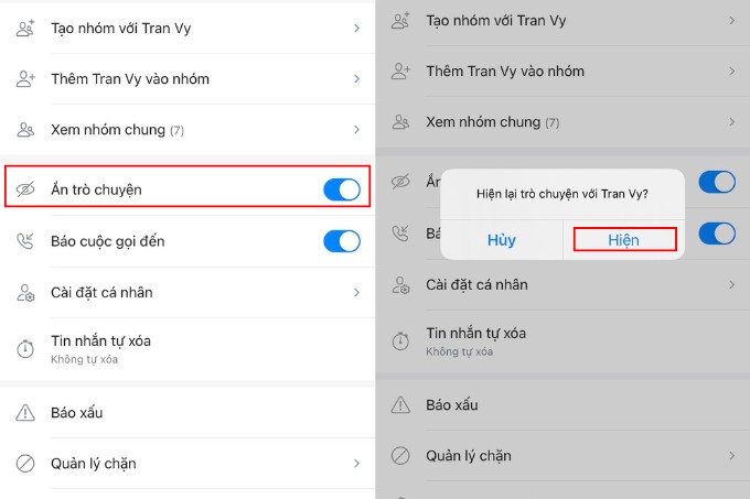 Cách bỏ khóa tin nhắn Zalo trên máy tính và điện thoại
