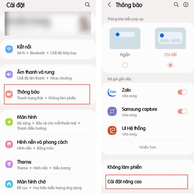 Xem tin nhắn bị thu hồi trên Messenger trên điện thoại Samsung