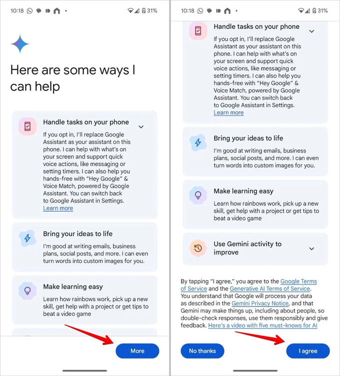 Cách bật Gemini trên Samsung