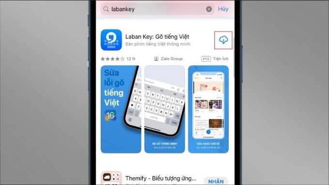 Tải ứng dụng Laban Key từ App Store