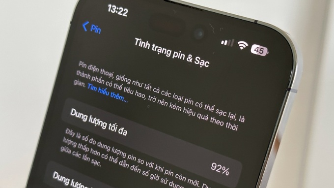 Vậy mua iPhone cũ pin bao nhiêu thì tốt nhất
