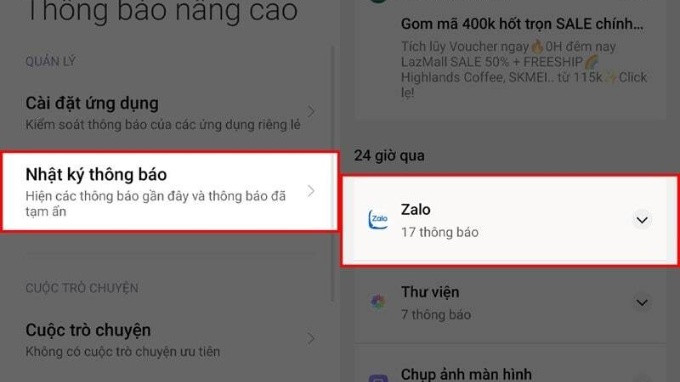 Cách khôi phục tin nhắn trên Zalo đã thu hồi