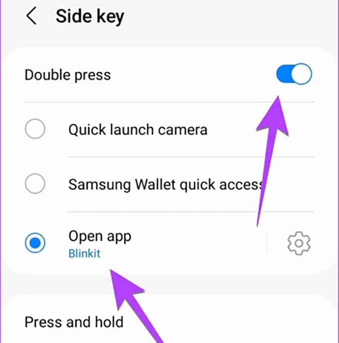Cách bật, mở thư mục bảo mật Samsung Galaxy bằng phím phụ