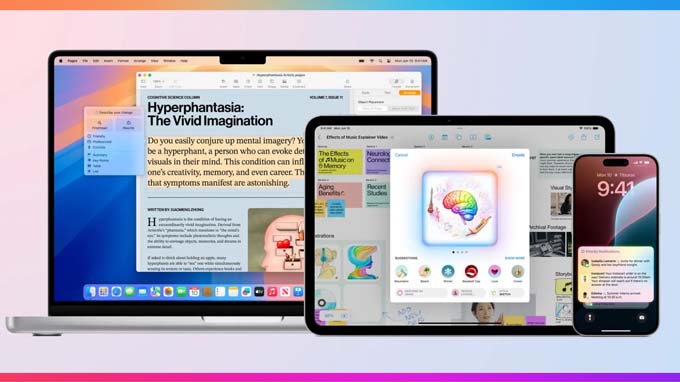 Những thiết bị nào sẽ hỗ trợ Apple Intelligence?