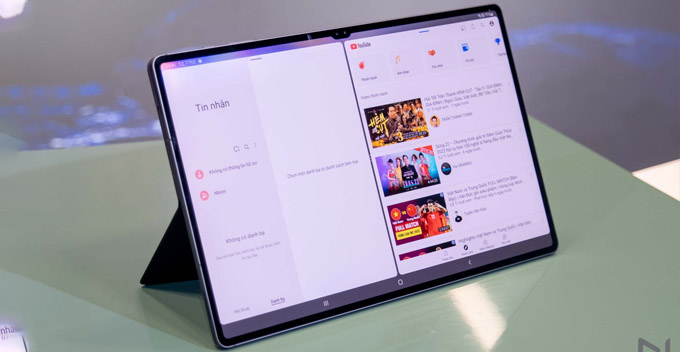 Hiệu năng mạnh mẽ từ Snapdragon 8 Gen 1 trên Galaxy Tab S8 Ultra