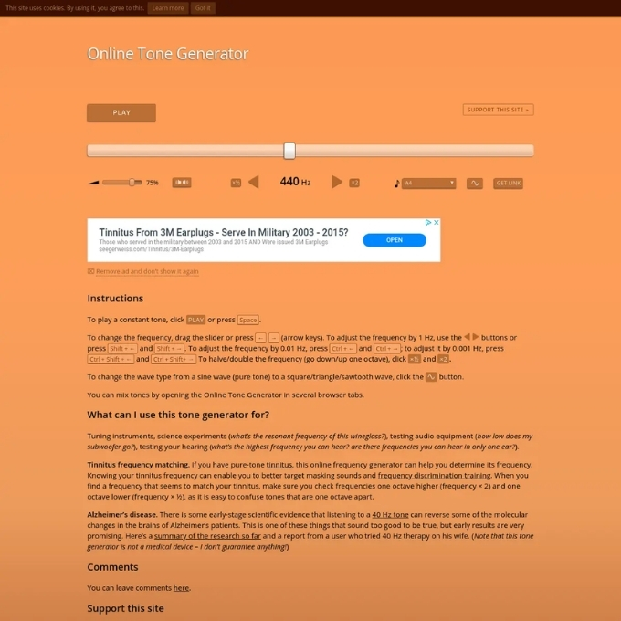 Sử dụng trang web WebSite Szynalski