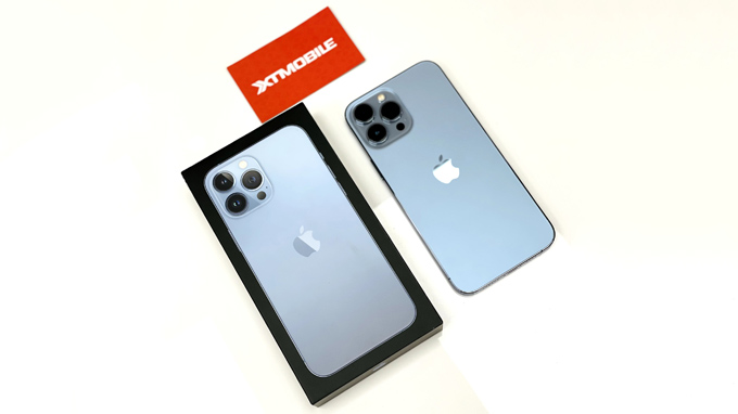 iPhone 13 Pro Max Sierra Blue xanh dương nhạt