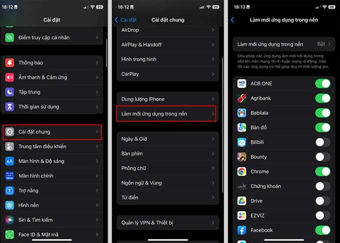 Xóa bỏ các ứng dụng chạy ngầm
