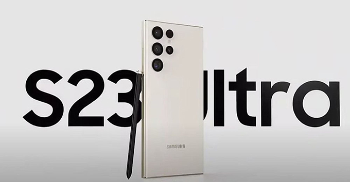 Màu kem trên Galaxy S23 Ultra sẽ là màu trắng