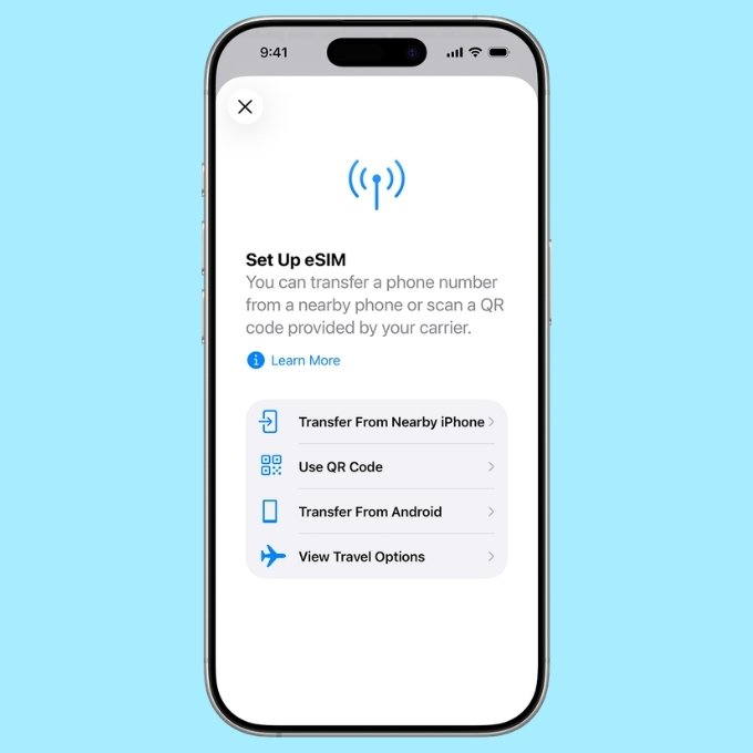 Cách kích hoạt eSIM iPhone 17e