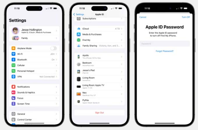 Hướng dẫn cách Reset iPhone 15 cũ bằng tài khoản iCloud
