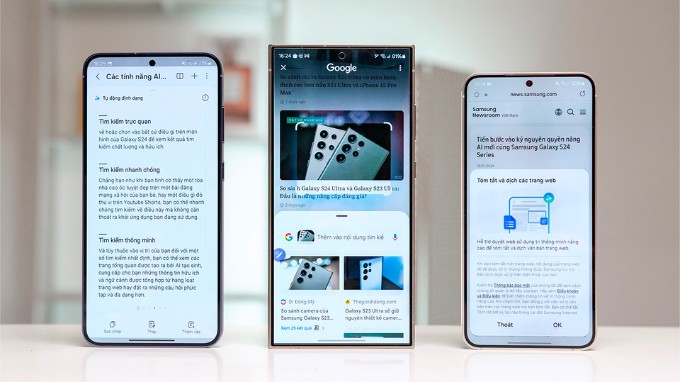 Dòng Galaxy S24 Series với các tính năng AI thú vị