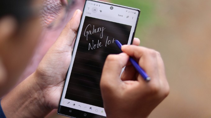 S Pen trên Galaxy Note 10 Plus