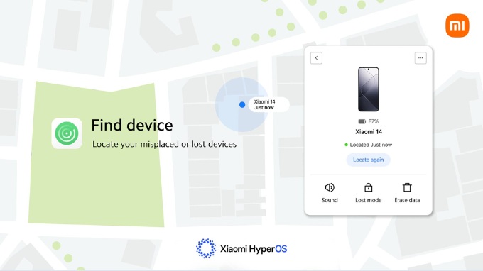 Mẹo bảo vệ điện thoại Xiaomi khỏi bị mất trong tương lai