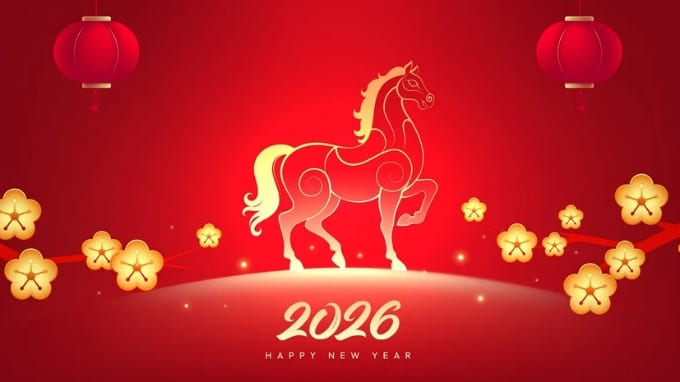 Hình nền Tết 2026 cho máy tính