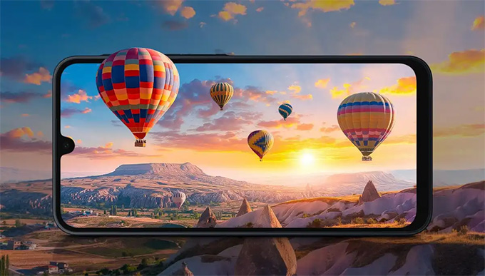 Samsung Galaxy A16 5G được trang bị màn hình Super AMOLED 6,7 inch
