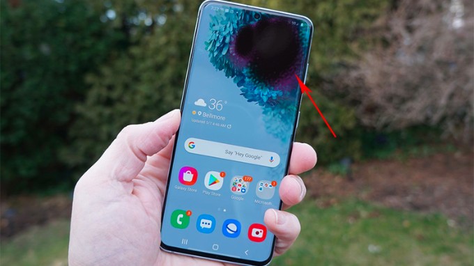 Màn hình Samsung có đốm đen