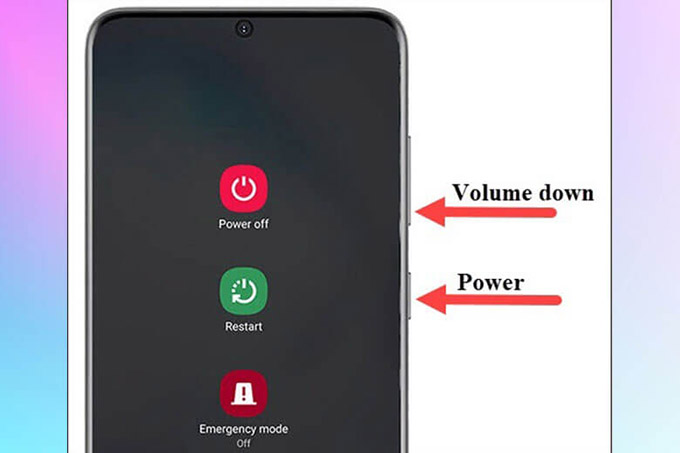Cách bật tắt nguồn điện thoại Samsung S24 Ultra