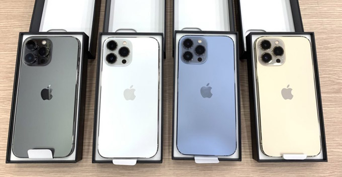 Các phiên bản iPhone 13 Pro Max