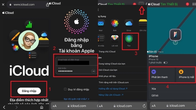 Sử dụng iCloud trên Android
