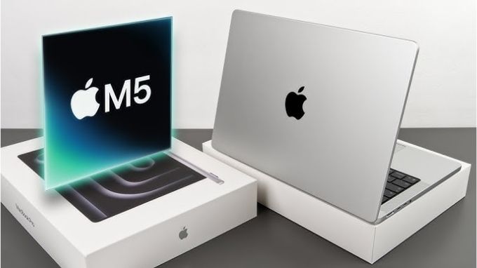thiết kế của MacBook Pro M5