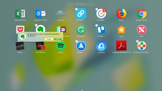 Cách xóa các ứng dụng khỏi Launchpad