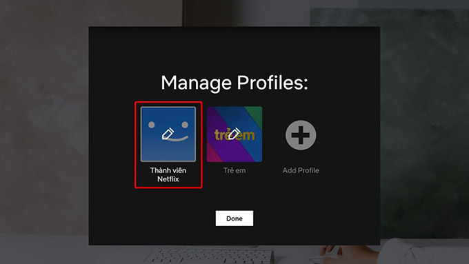 Thay đổi ngôn ngữ Netflix trên máy tính và TV