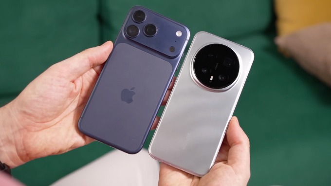HONOR Magic 8 Pro vs iPhone 17 Pro Max về thiết kế