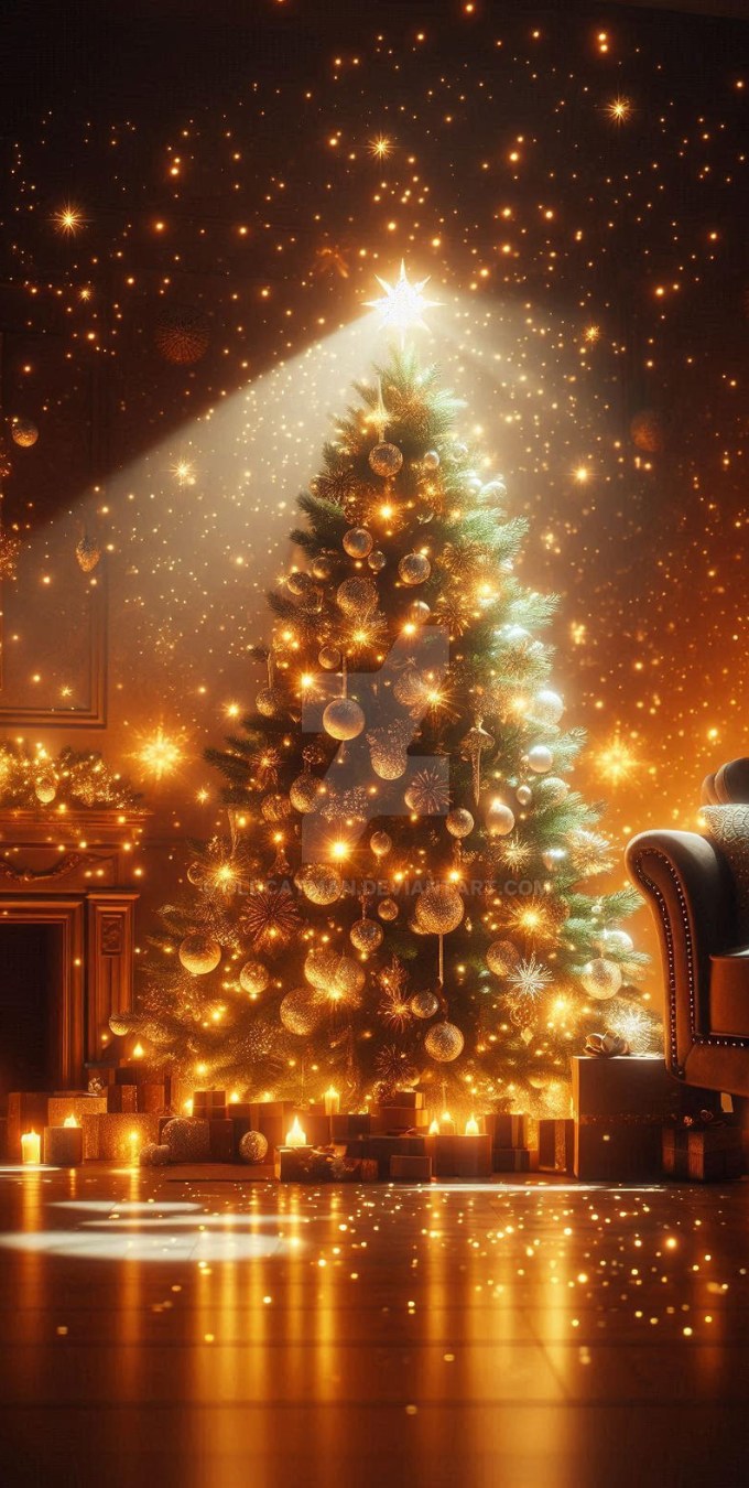 Hình nền Giáng sinh cây thông Noel