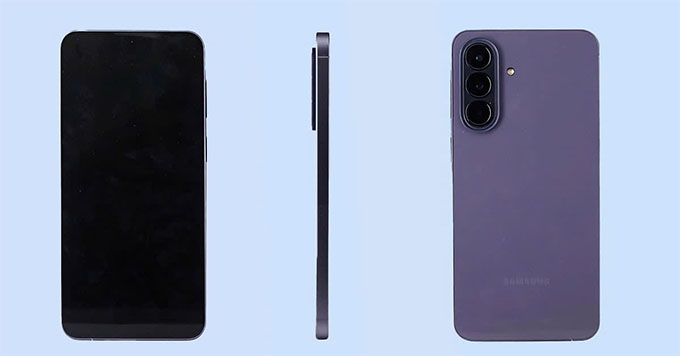 Hình ảnh Samsung Galaxy A57: Tiết lộ thiết kế mỏng nhẹ, ấn tượng