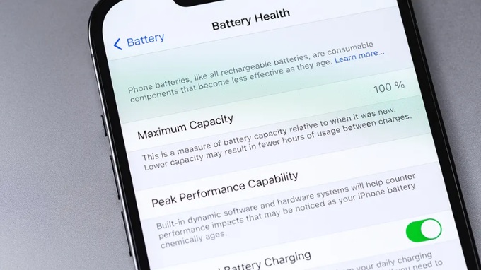 Kiểm tra trong cài đặt iPhone