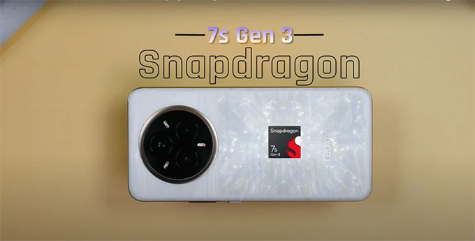 Realme 14 Pro Plus được trang bị chip Snapdragon 7s Gen 3