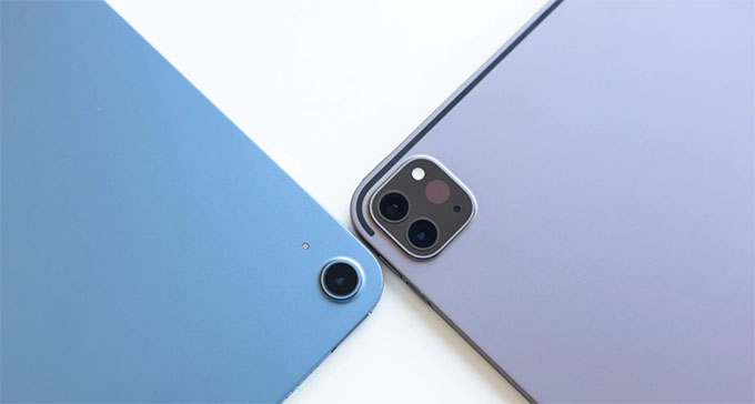 Camera iPad Air 5 chỉ được trang bị 1 ống kính mặt sau