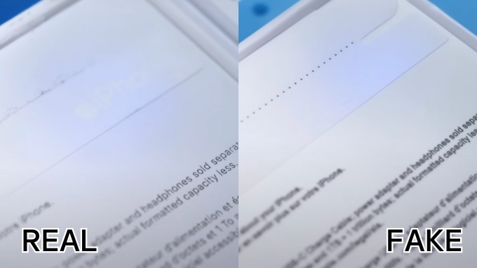 Hộp đựng iPhone 15 Pro Max hàng nhái không có logo Apple ẩn