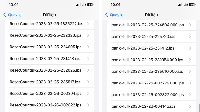 Bước 3 cách kiểm tra iPhone 16 có bị lỗi Reset Counter không