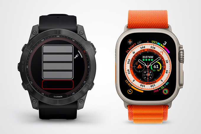 Garmin Fenix 7 và Apple Watch Ultra đều có lợi thế riêng về tính năng hỗ trợ