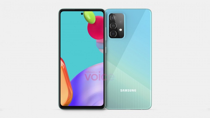 Galaxy A52 nhưng dự kiến máy sẽ được trang bị tấm nền AMOLED Infinity-O 6.5 inch