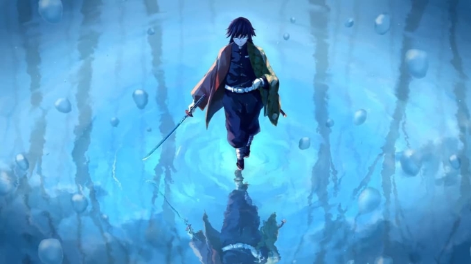 Hình nền macOS 26 chủ đề anime/hoạt hình