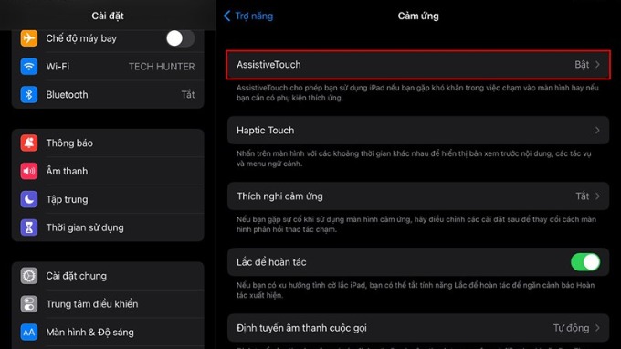 Mở lại iPad bằng thao tác buộc khởi động lại
