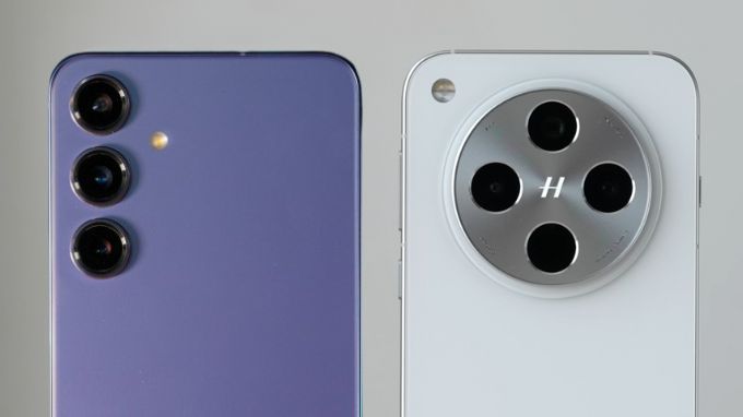 Cụm camera trên OPPO Find X8 và Samsung S24 Plus