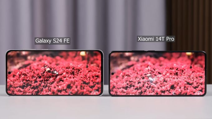 So sánh màn hình Xiaomi 14T Pro và Samsung S24 FE