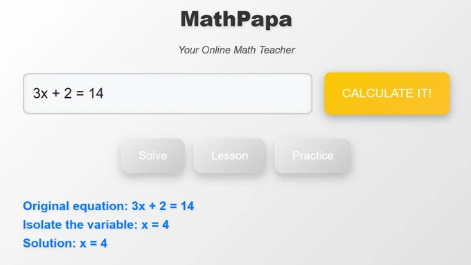 MathPapa