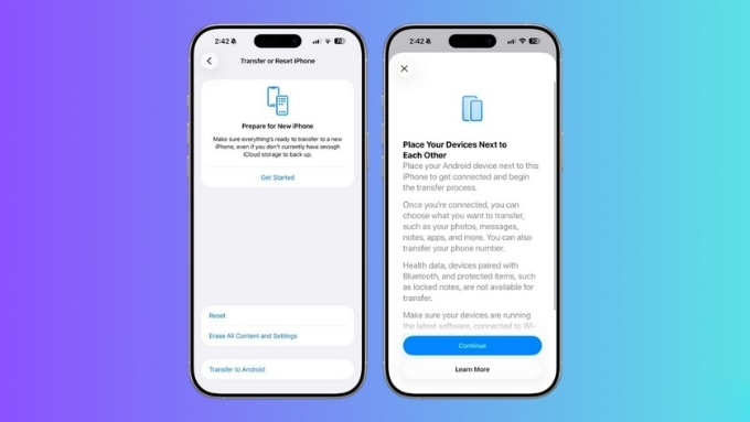 Công cụ chuyển đổi dữ liệu sang Android