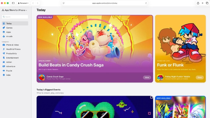 Apple chính thức ra mắt giao diện web cho App Store